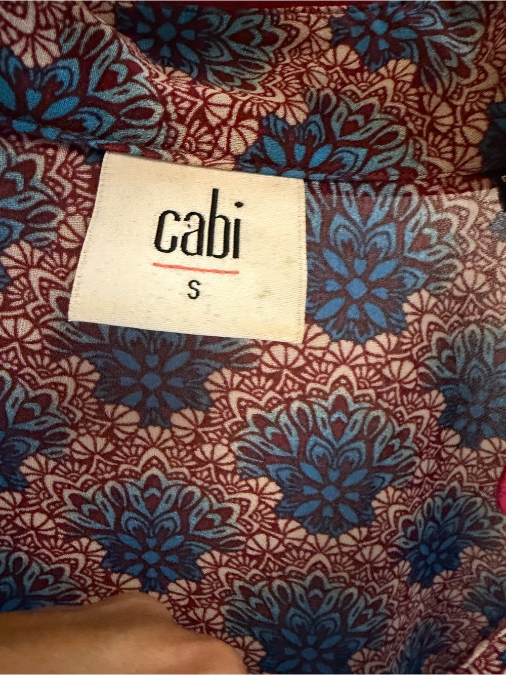Cabi 3620 Fan Sleeveless Western Blouse Small - Picture 6 of 7